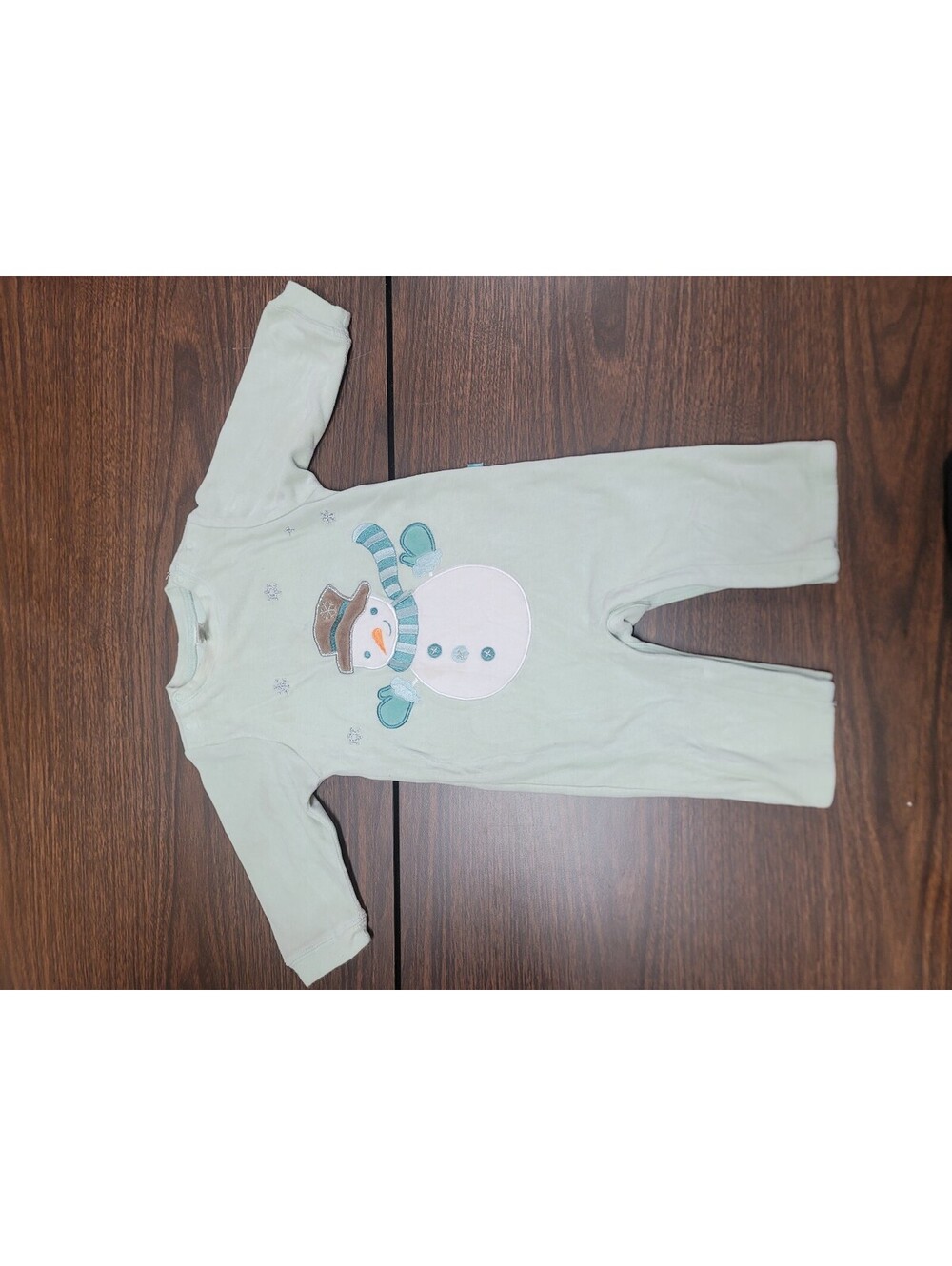 Play Outfit Gap Fleece Snowman Romper outfit